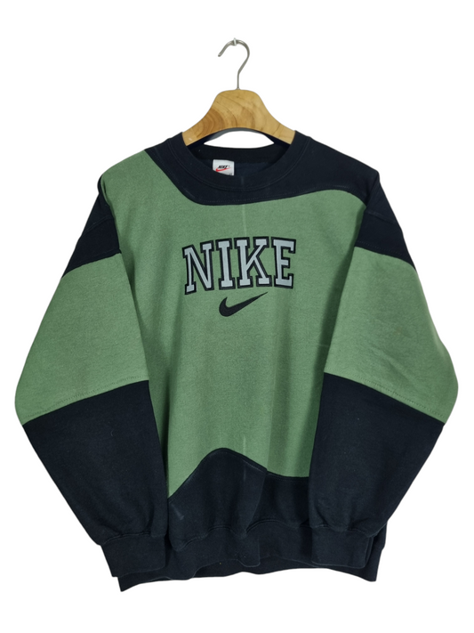 Nike 90s spell out sweater maat M