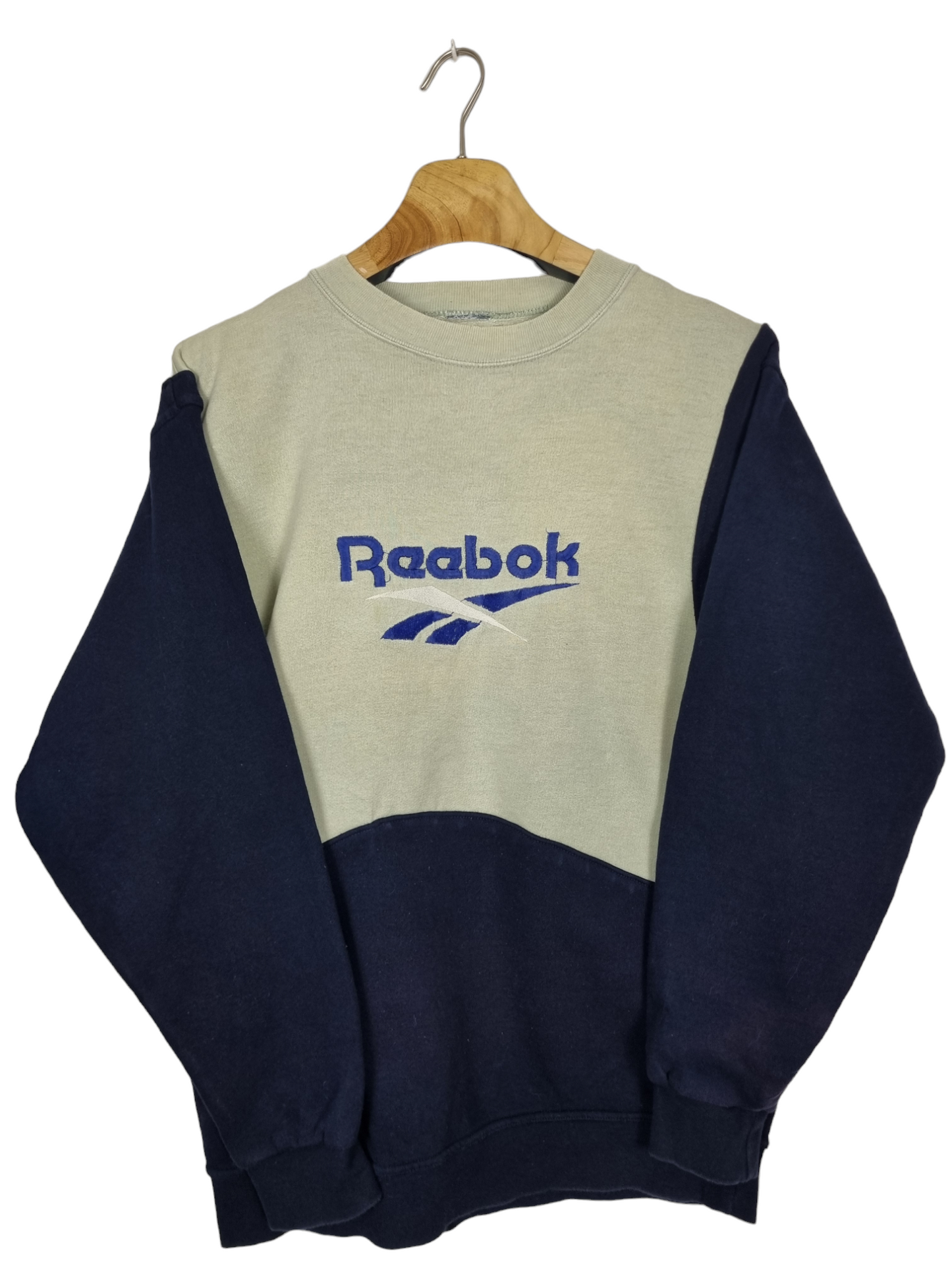 Reebok 90s logo sweater maat M