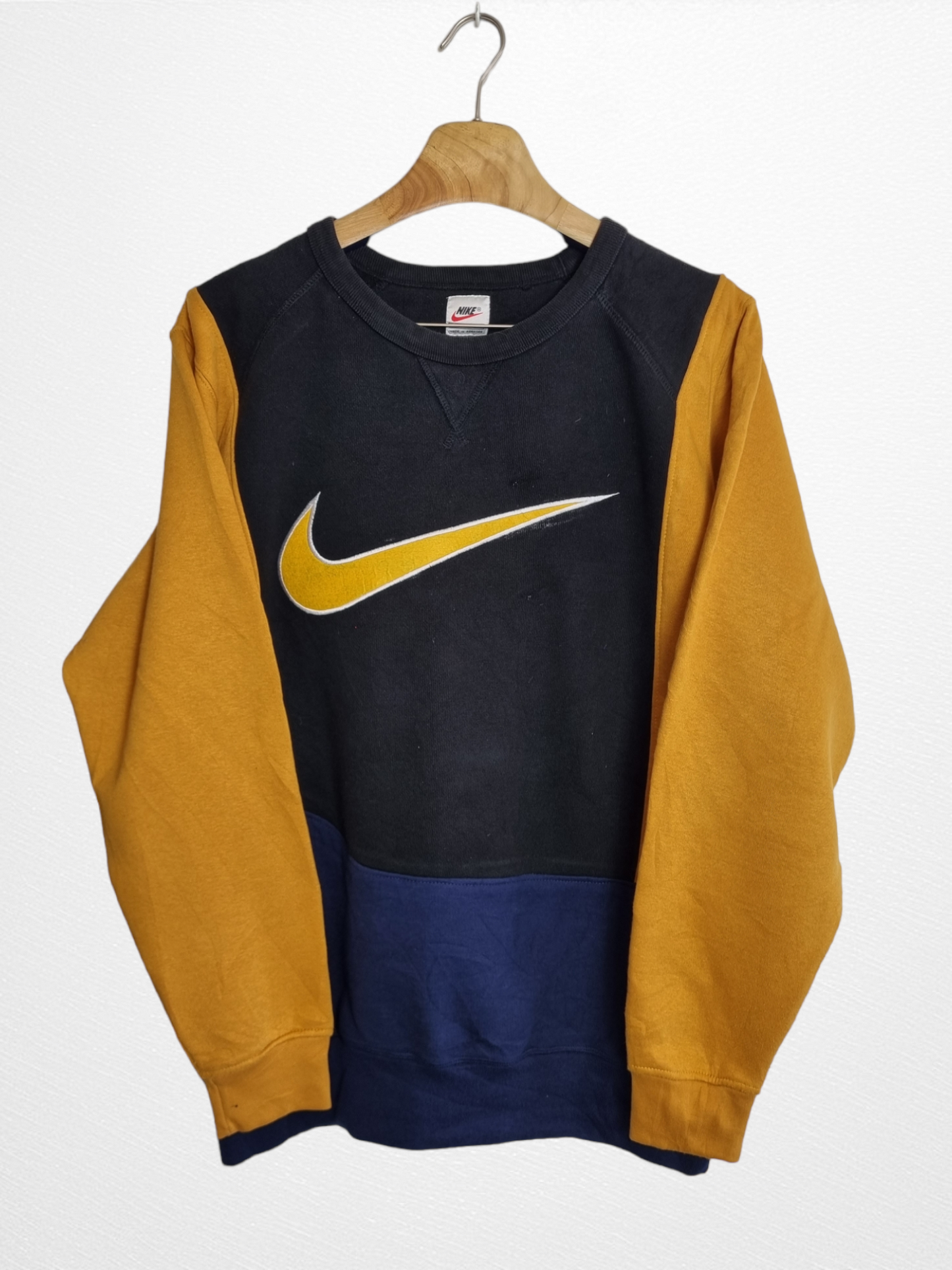 Pull Nike big swoosh retravaillé taille L