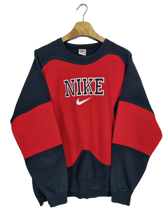 Nike 90s spell out sweater maat L