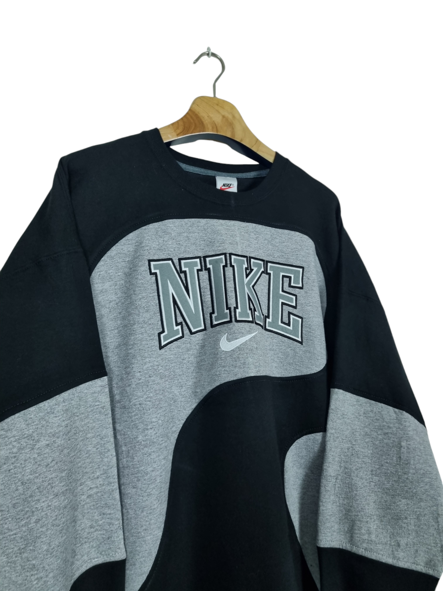 Nike 90s spell out sweater maat XXL