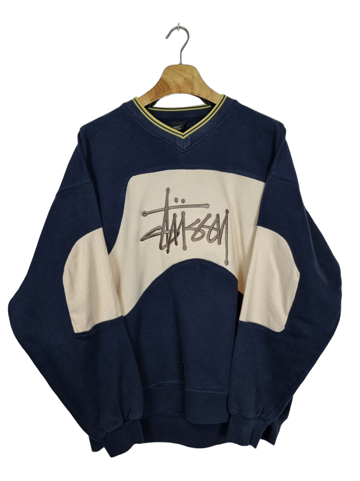 Stussy v-neck sweater maat L