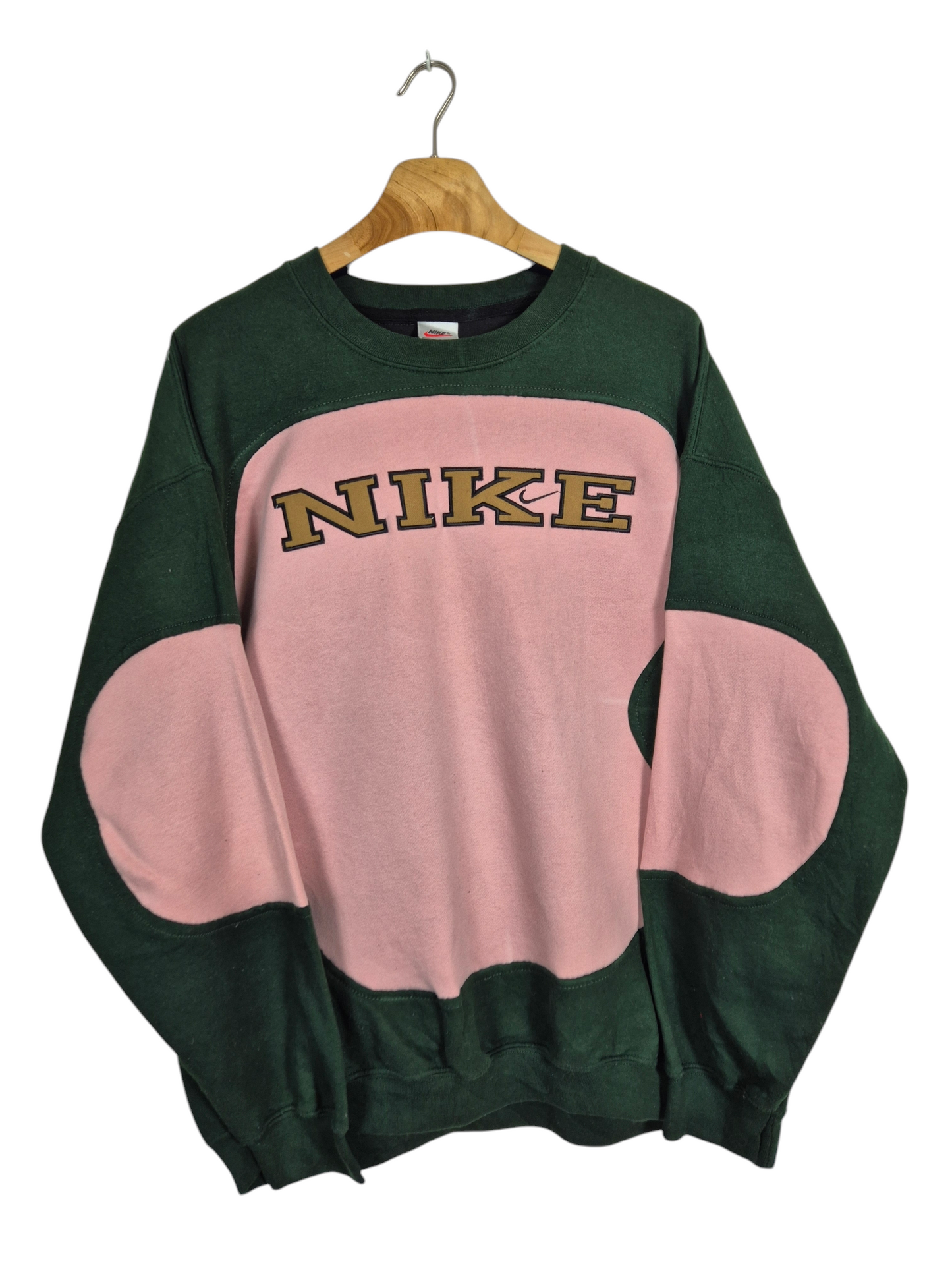 Nike 90s spell out sweater maat XL