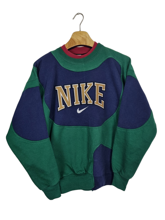 Nike 90s spell out sweater maat M