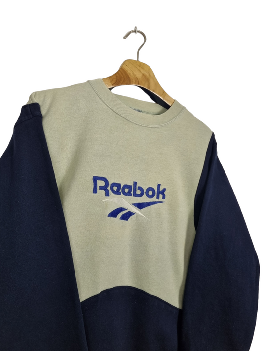 Reebok 90s logo sweater maat M