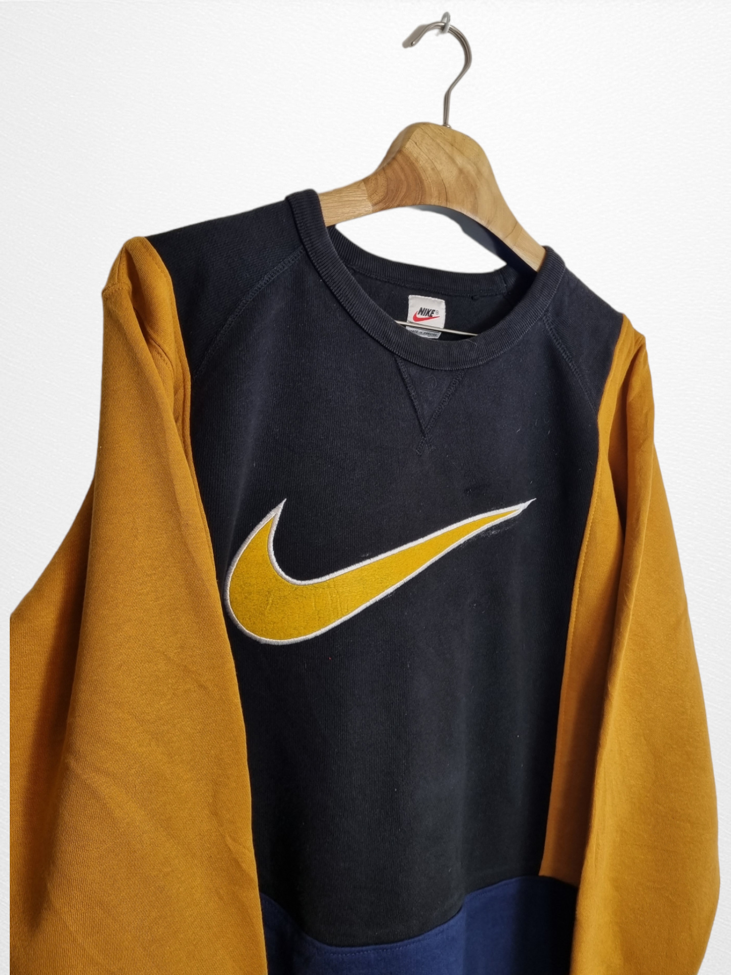 Pull Nike big swoosh retravaillé taille L