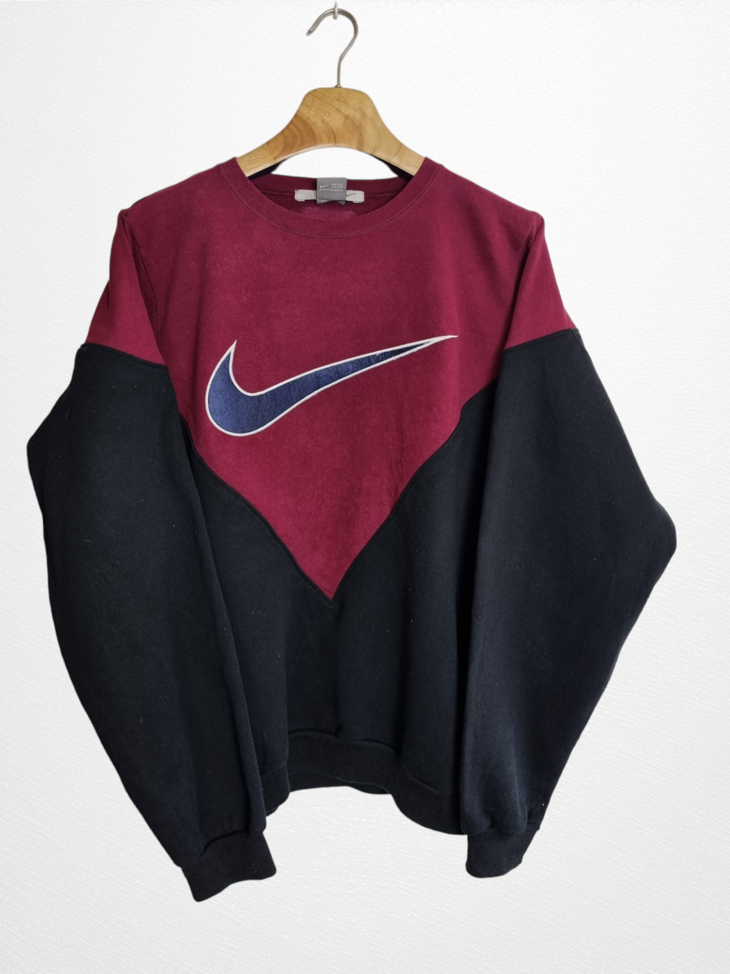 Pull Nike big swoosh retravaillé taille L