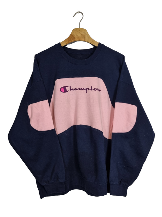 Champion embroidered text sweater maat XL