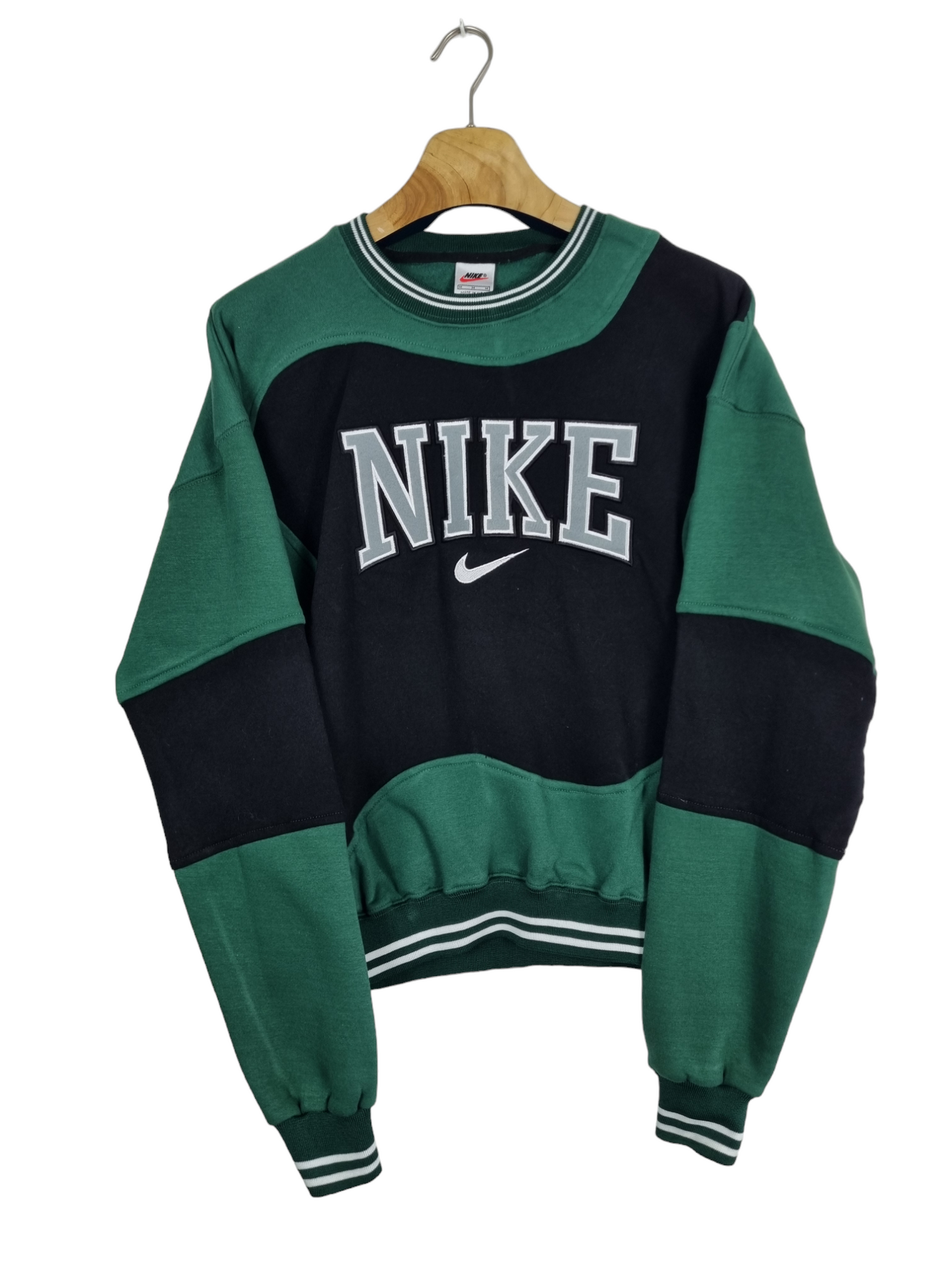 Nike 90s spell out sweater maat S