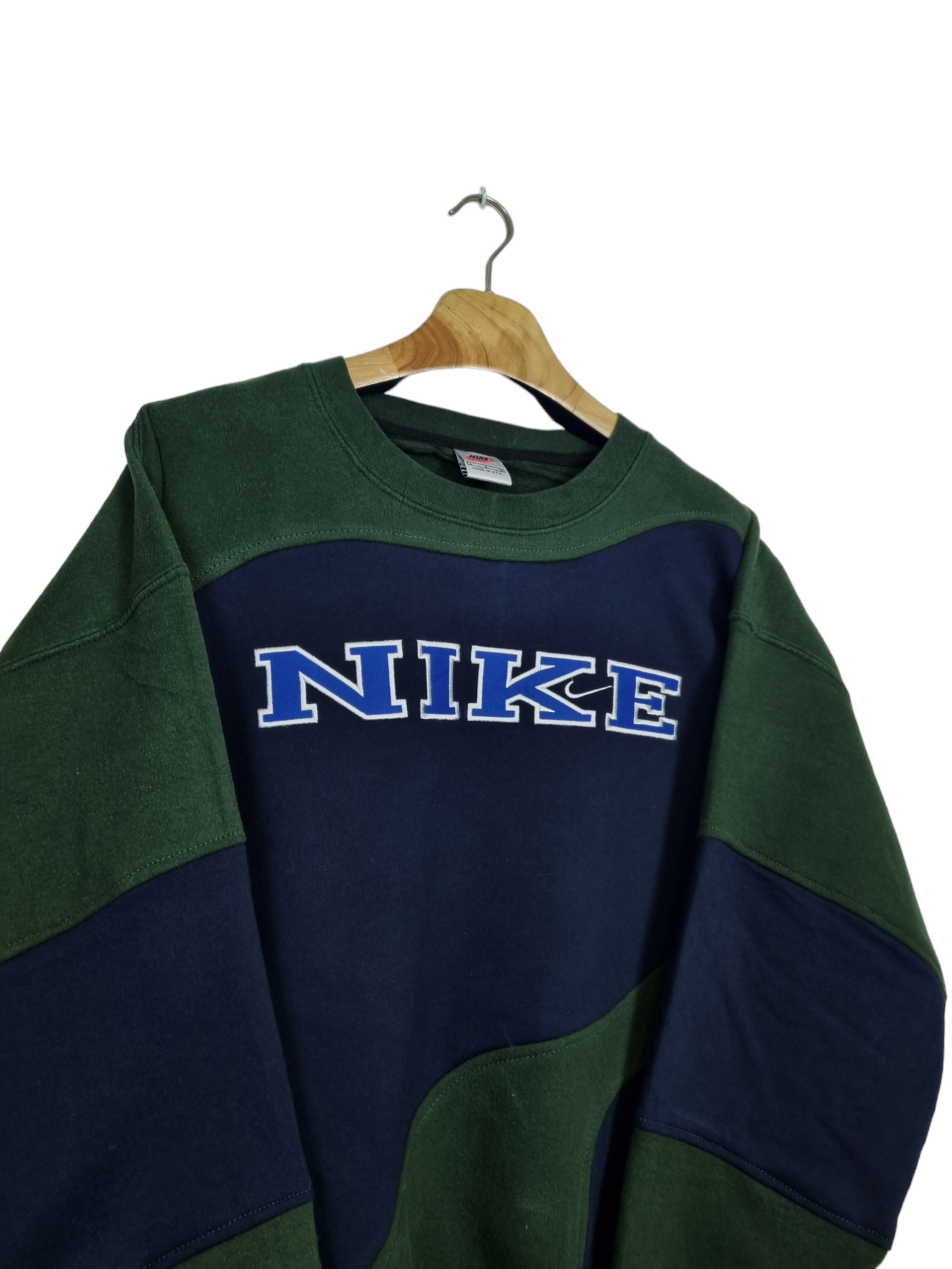 Nike 90s spell out sweater maat M