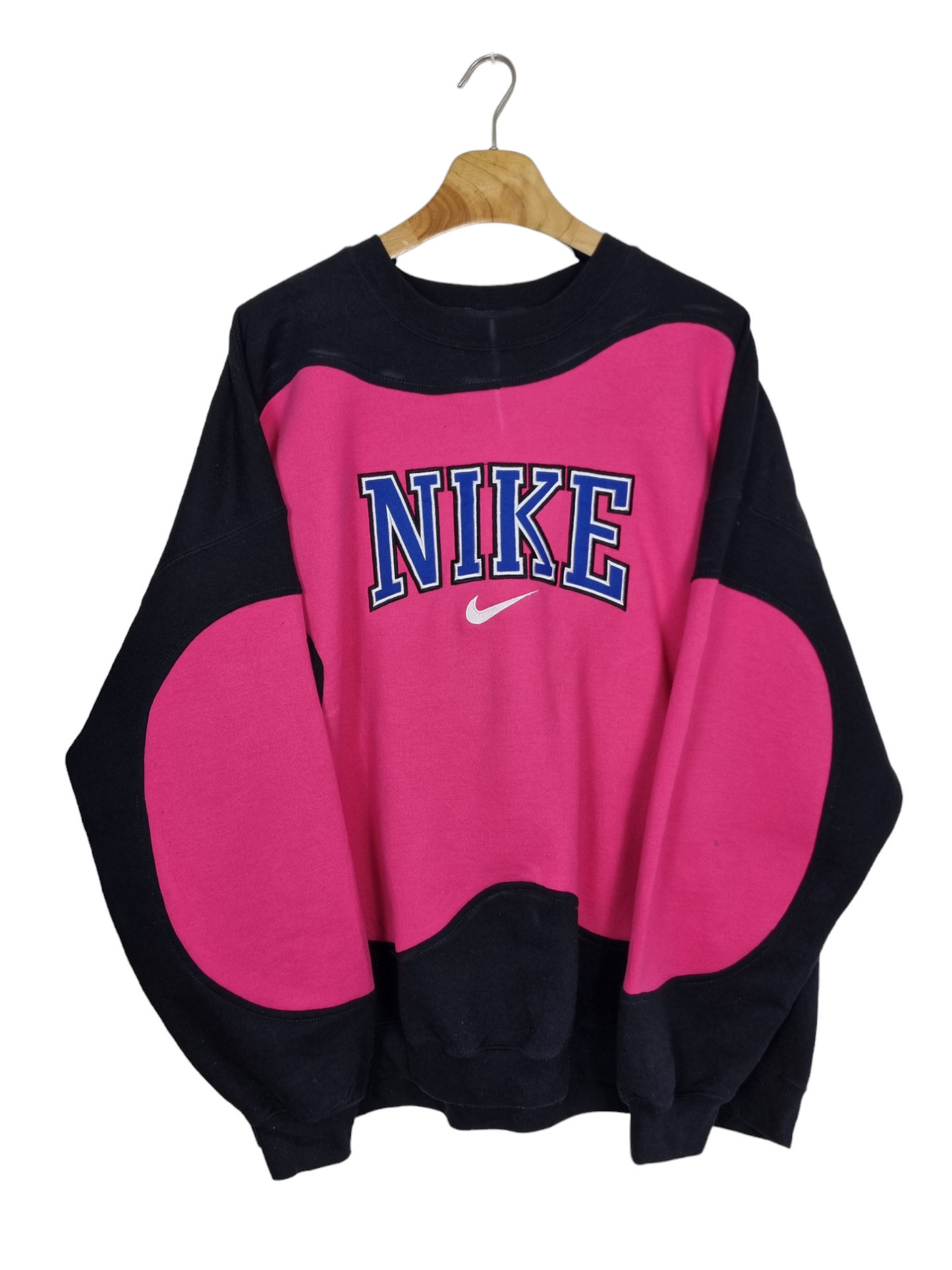 Nike 90s spell out sweater maat XL