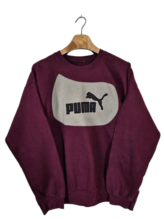 Puma 90s logo sweater maat M