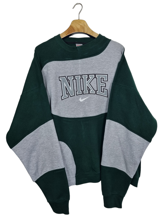 Nike 90s spell out sweater maat XL