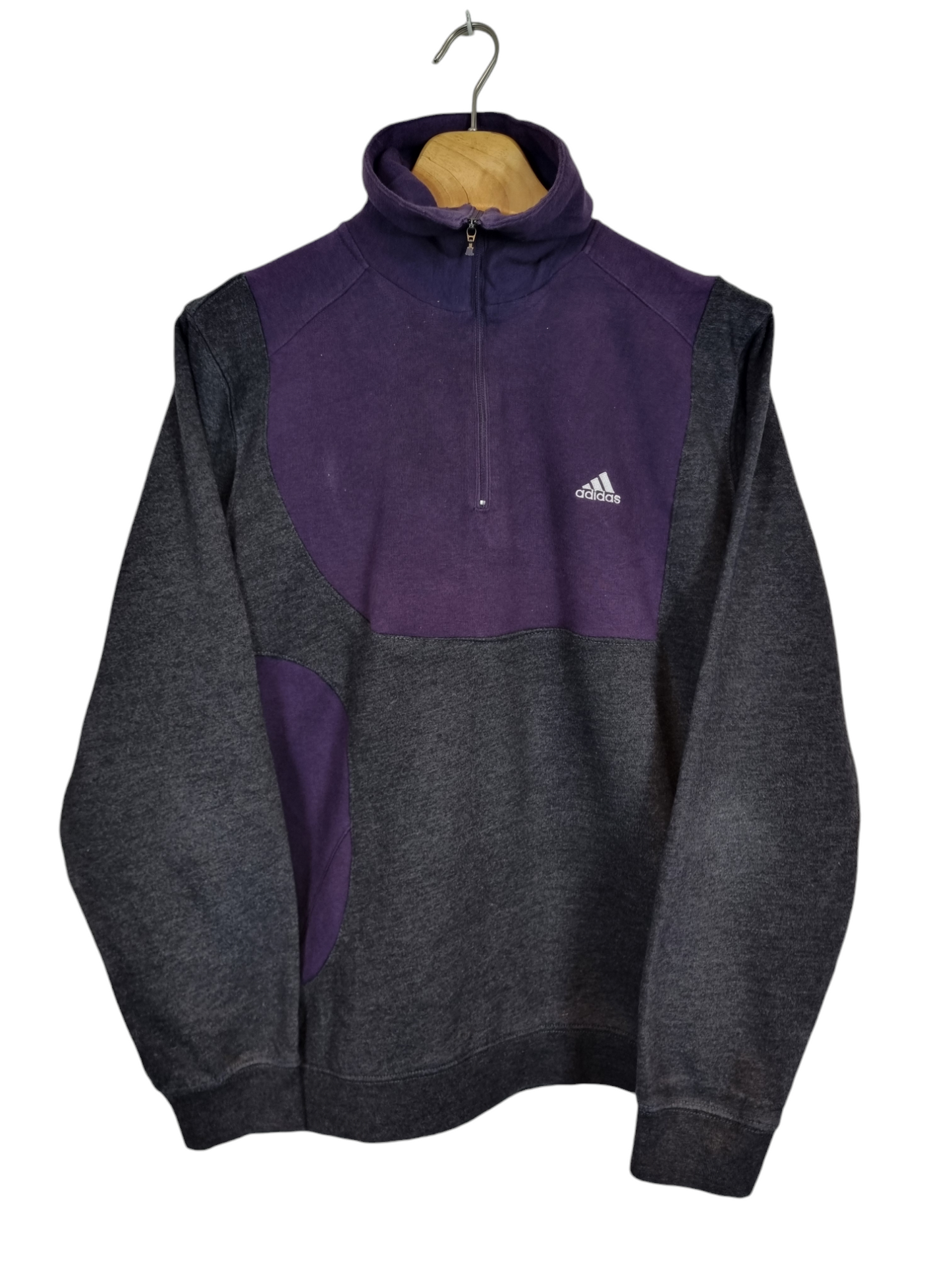 Adidas quarter zip sweater maat M