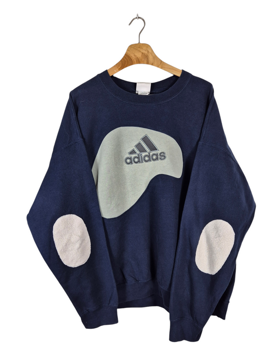 Adidas 90s logo sweater maat XXL