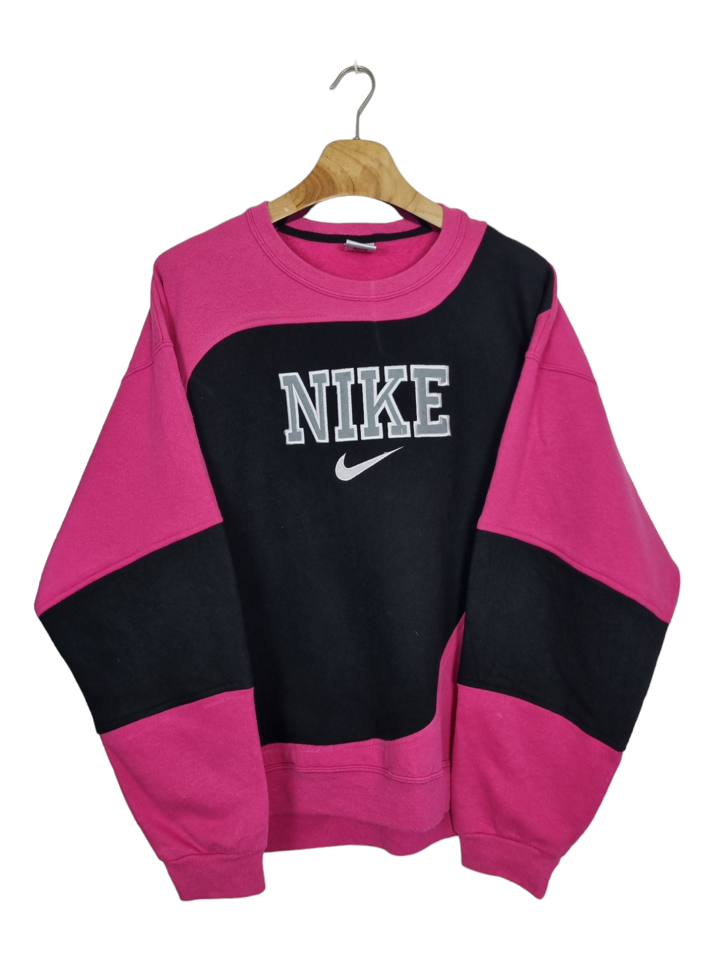 Nike 90s spell out sweater maat M