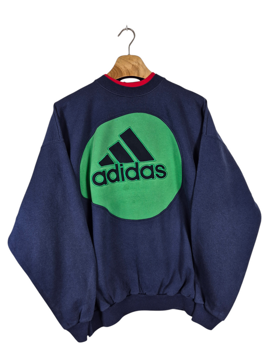 Adidas front logo sweater maat XL