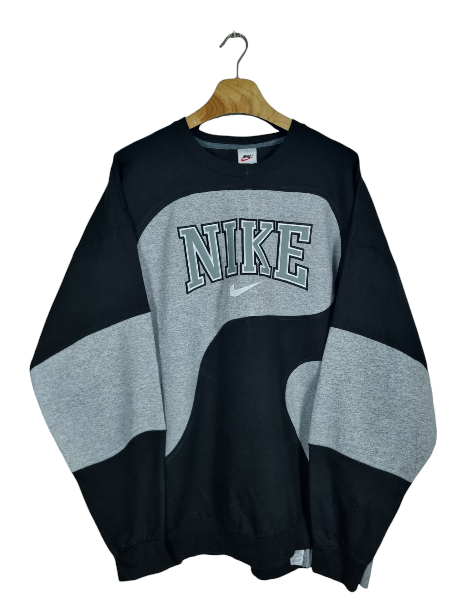 Nike 90s spell out sweater maat XXL