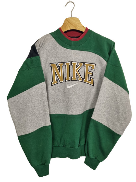 Nike 90s spell out sweater maat M