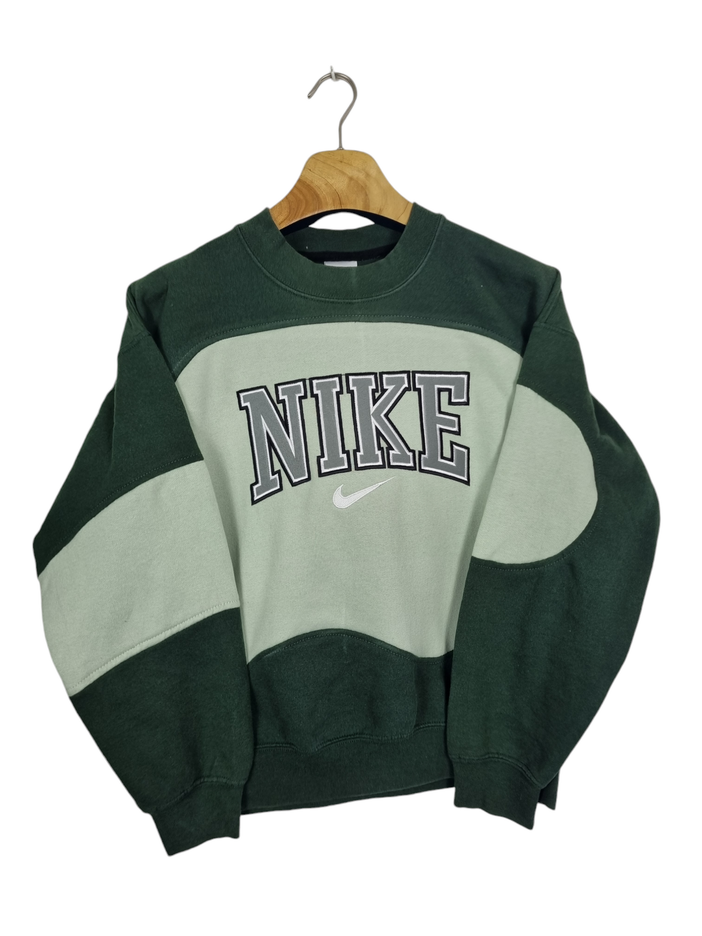 Nike 90s spell out sweater maat S