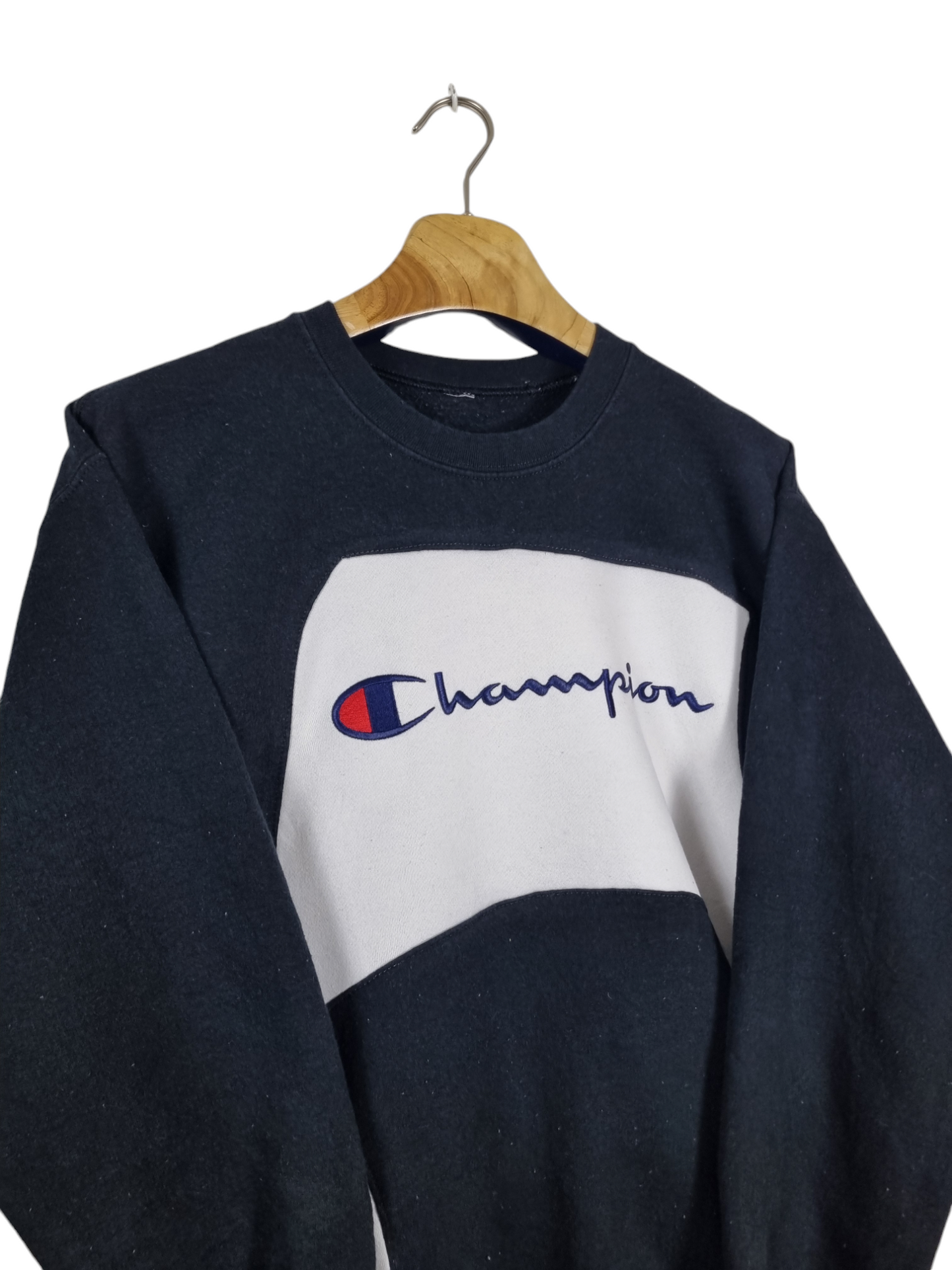 Champion embroidered text sweater maat S