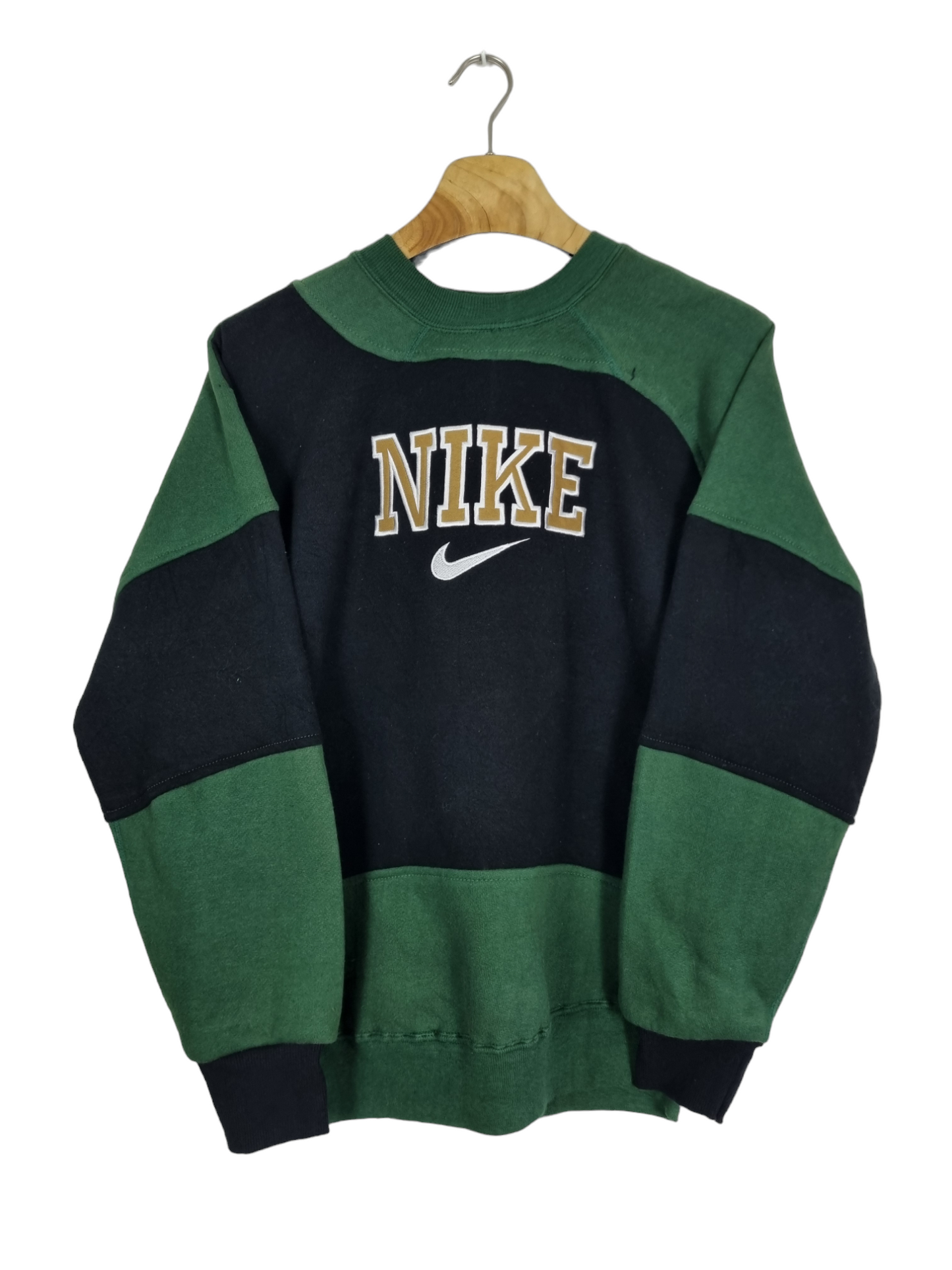 Nike 90s spell out sweater maat M