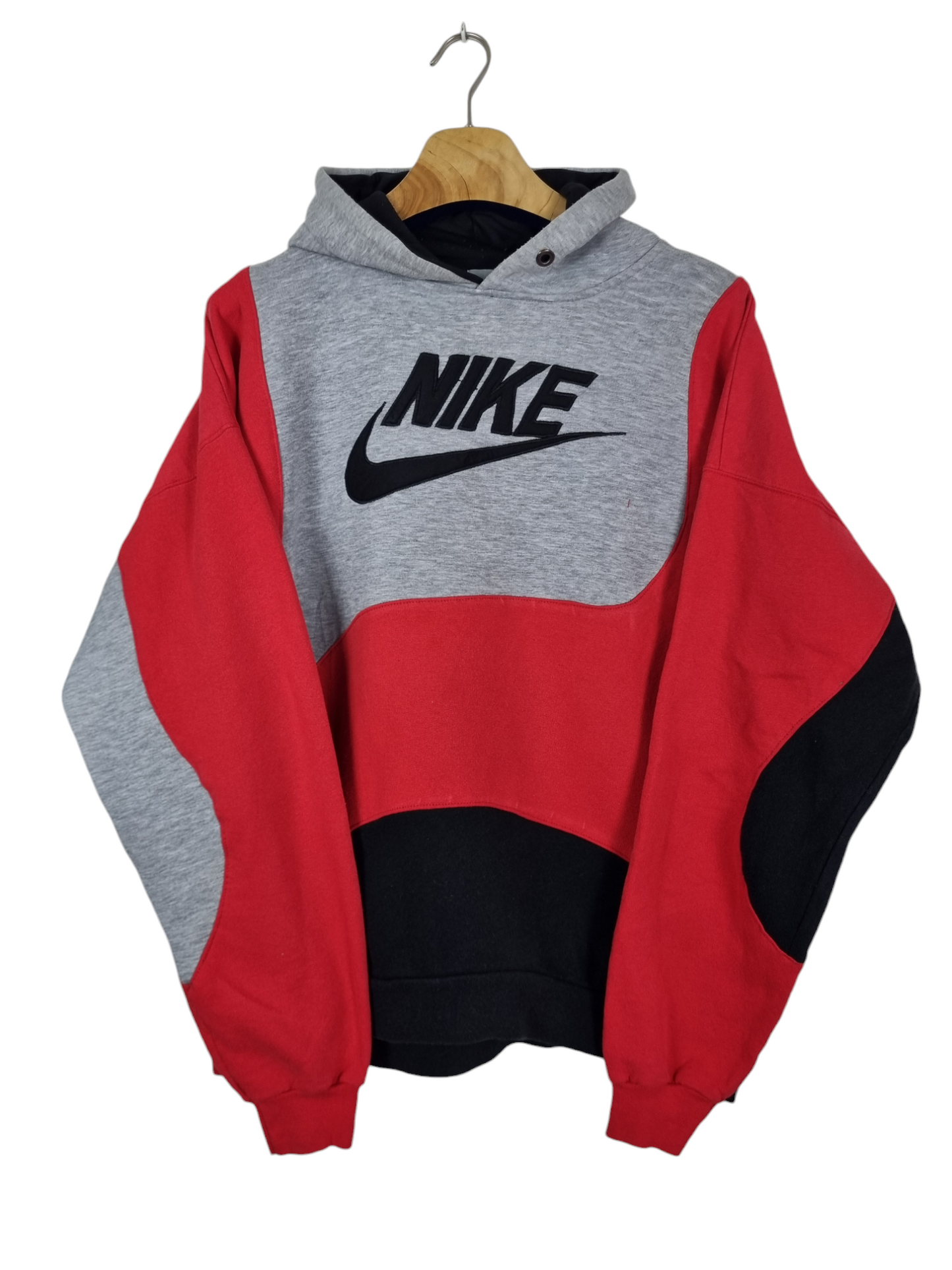 Nike front logo hoodie maat L