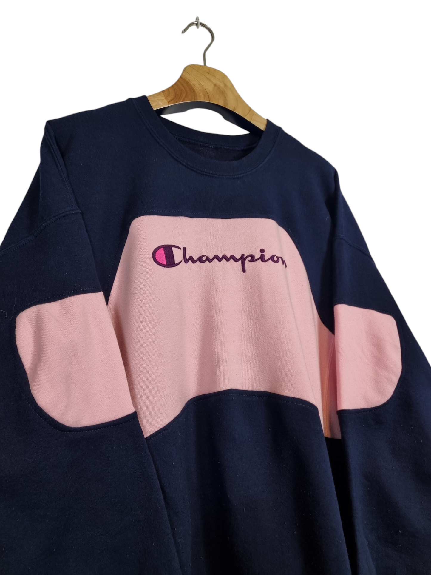 Champion embroidered text sweater maat XL