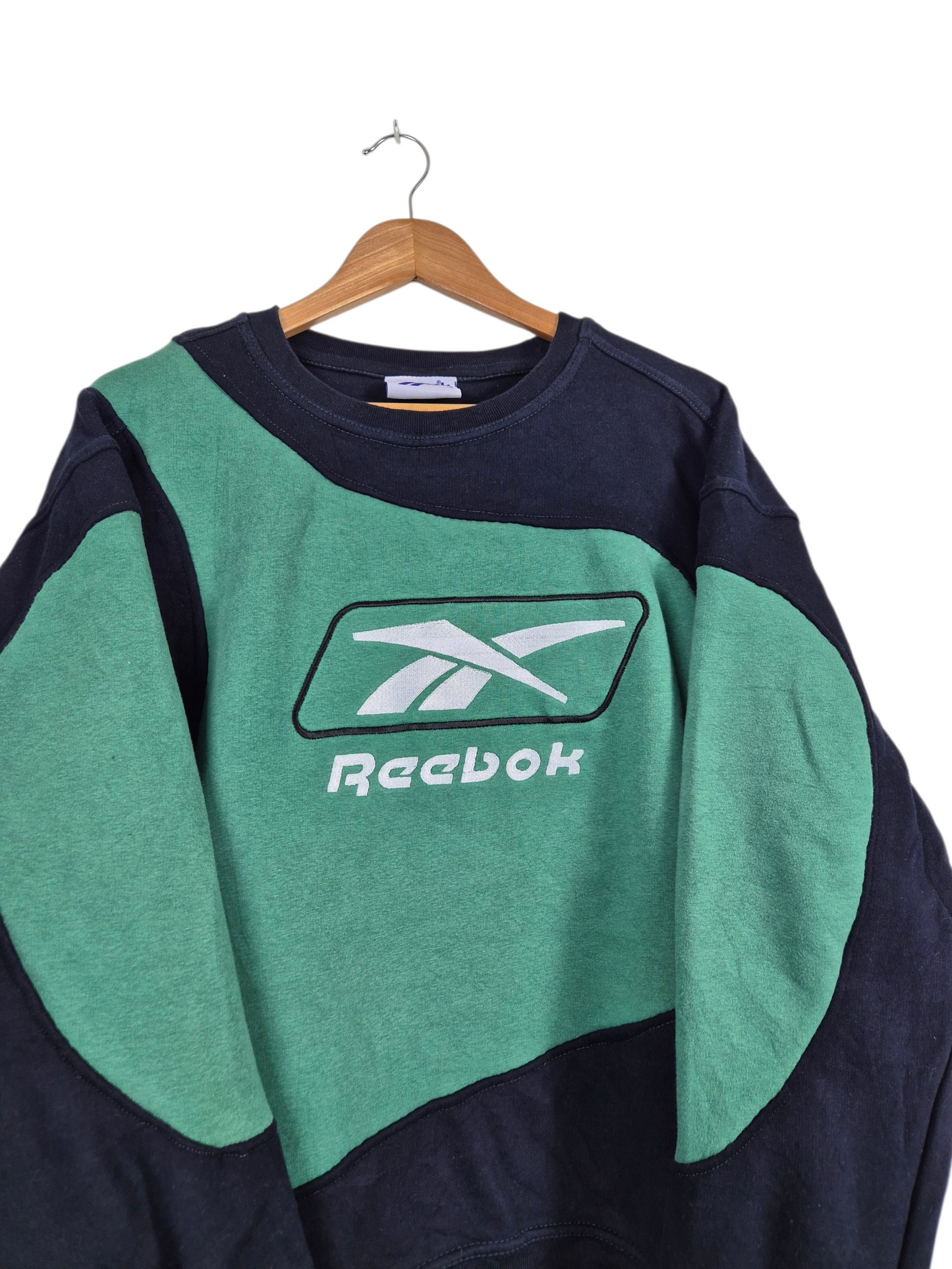 Reebok logo sweater maat XL