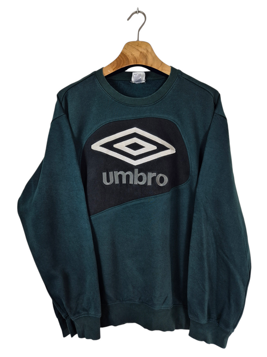 Umbro front logo sweater maat L