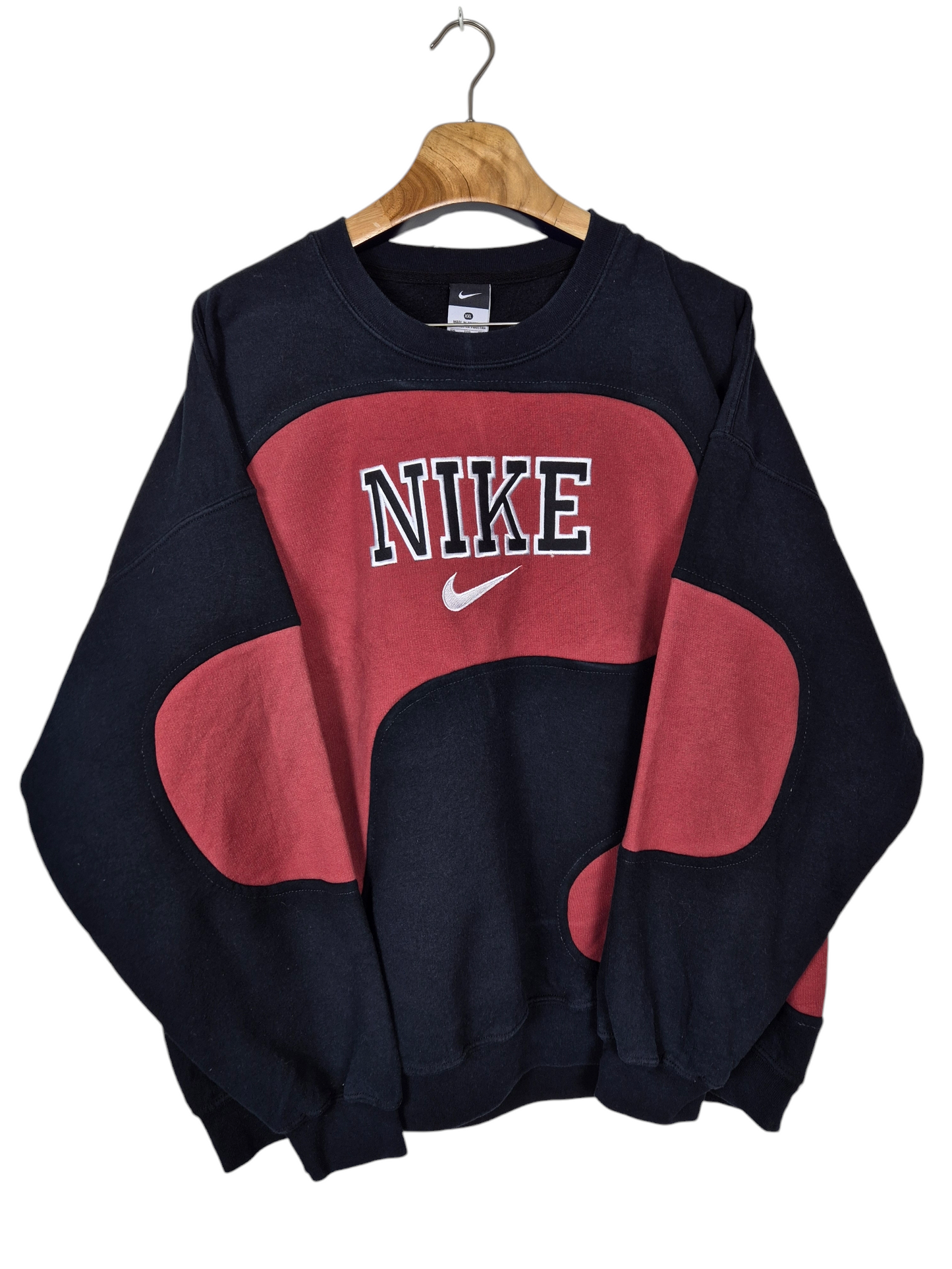 Nike spell out sweater maat XL