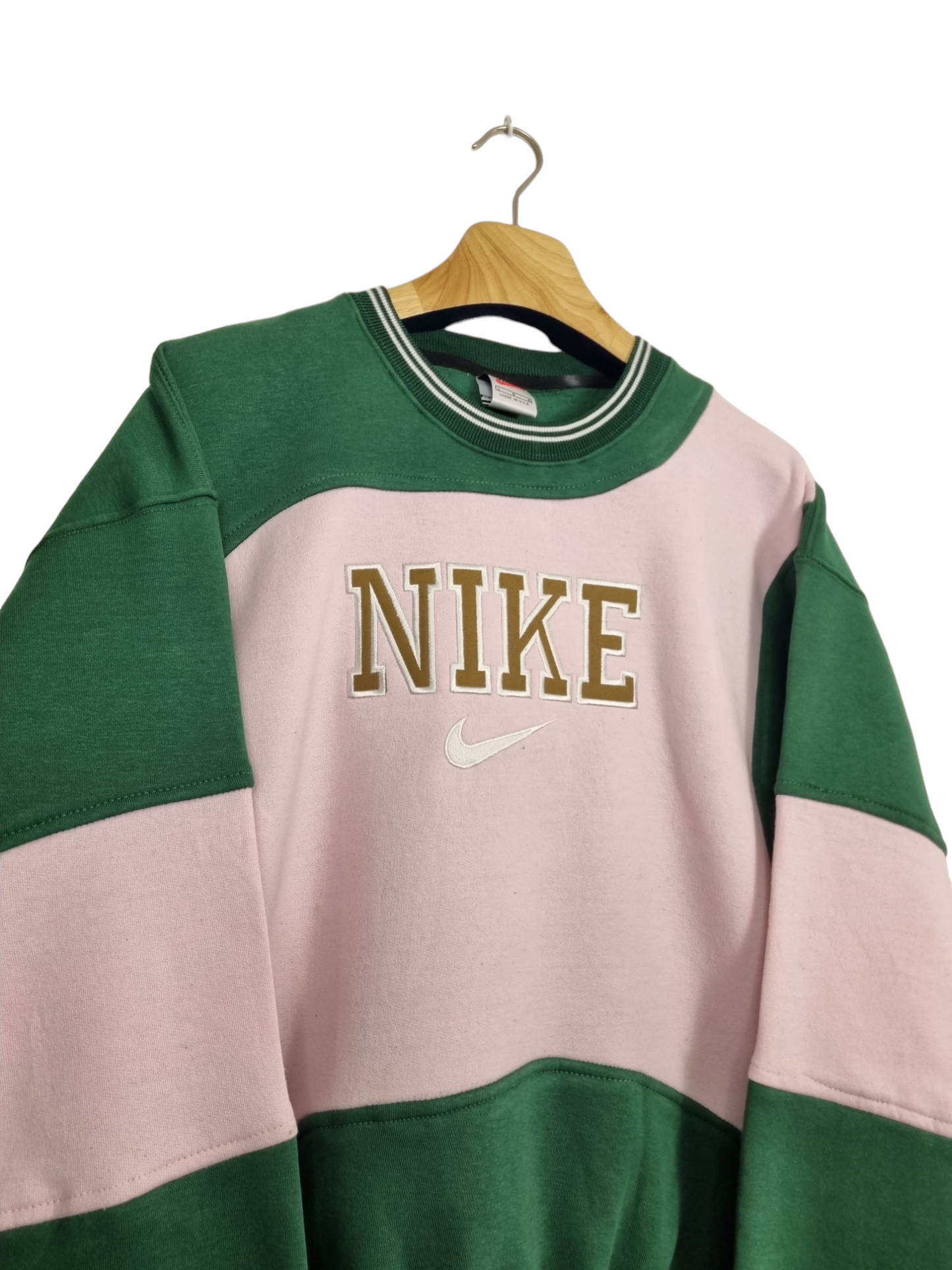 Nike 90s spell out sweater maat S