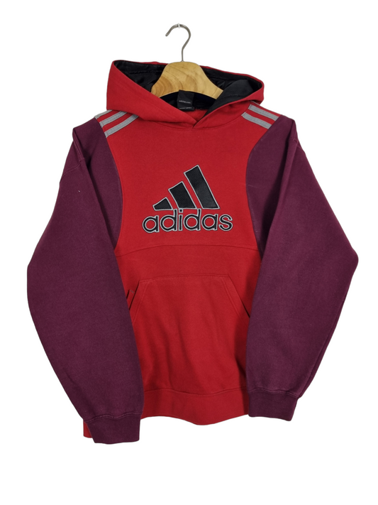 Adidas front logo hoodie maat M